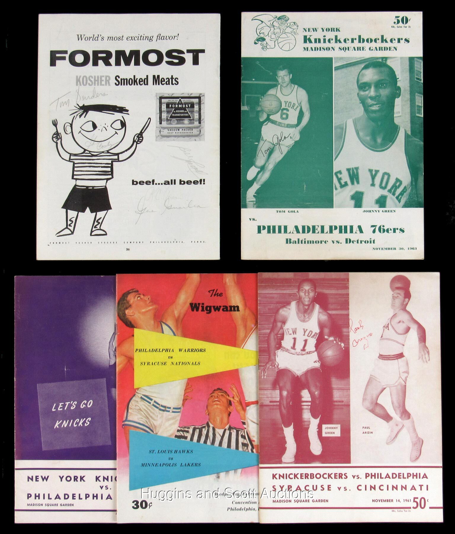 NBA Program: St. Louis Hawks (1967-68)